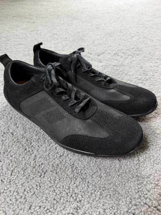 Piloti Icona Driving Shoes in Men\'s US Size 13 - Black Suede and Nubuck Leather main image 9